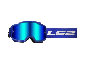 Crossbrille LS2 Charger Iridium MX Brille, blue iridium