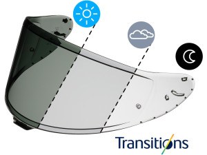 CWR-F2PN Transitions Photochromic Visier selbsttönend für NXR2, RF-1400, X-SPR Pro
