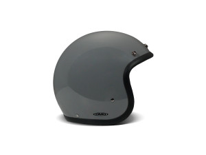Retro Crayon Grey Open Face Helm Jethelm Motorradhelm ECE2206, XL