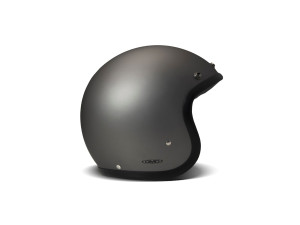 Retro Matt Grey Open Face Helm Jethelm Motorradhelm ECE2206, M