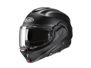Klapphelm HJC F100 Semi Flat Black schwarz matt, S
