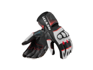 Motorradhandschuhe Revit Xena 4 Ladies, L, weiß neon rot