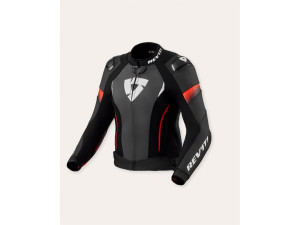 Motorradjacke Revit Xena 4 Pro Ladies Schwarz Neonrot, 42