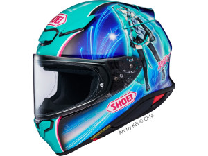 Helm Shoei NXR2 Miku TC-4, XS