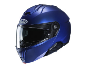 Klapphelm HJC I91 Solid ECE 2206 P/J Geprüft, S, semi flat metallic blue