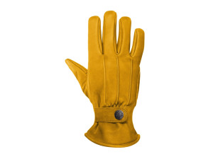 Motorradhandschuhe John Doe Grinder XTM Leder yellow, S