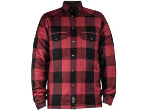 Motorradjacke Shirt John Doe Motoshirt XTM Rot, L