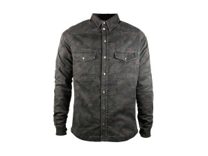 Motorradjacke Shirt John Doe Motoshirt XTM Camouflage, XL