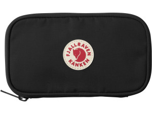 Geldbörse Fjäll Räven Kanken Travel Wallet Brieftasche, black
