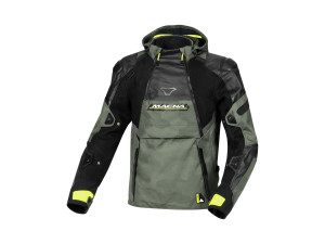 Motorradjacke Macna Bradical, XL, green/black/fluo yellow