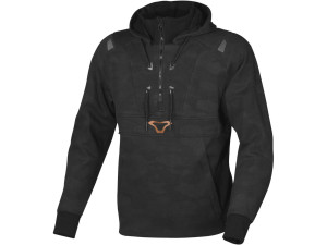 Motorradjacke Macna Byron Hoodie, M, black grey camo