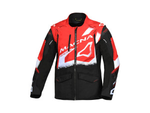 Offroad Motorradjacke Macna Landmark Enduro Adventure Jacke, XL, black/red/white