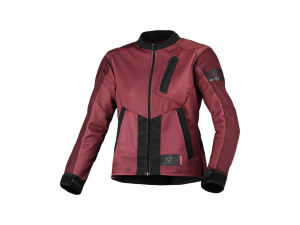 Torida Lady Jacket Motorradjacke, L, schwarz-rot