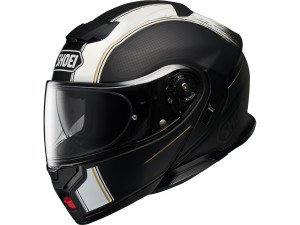 Klapphelm Shoei Neotec 3 Satori Matt Black White TC-5, L