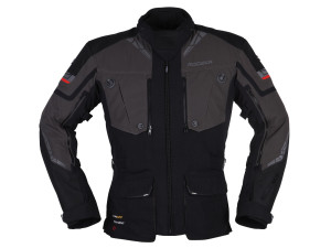 Motorradjacke Modeka Panamericana II, S, schwarz dunkelgrau
