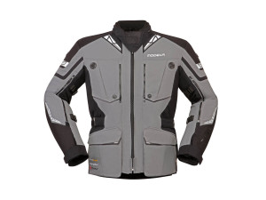 Motorradjacke Modeka Panamericana II, XL, grau-schwarz