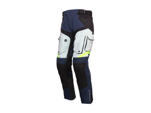 Motorradhose Modeka Panamericana II, M, blau/hellgrau