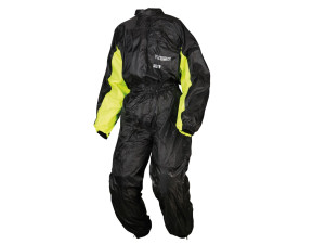 Regenkombi Modeka Black Rain Einteiler schwarz gelb, 3XL