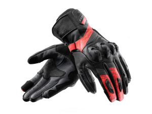 Viper Gloves Motorradhandschuhe, XXL, schwarz grau rot fluo