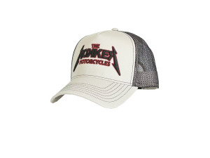 Rokkallica Trucker Snapback Cap Schirmmütze, fog/black