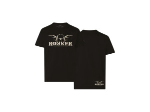 T-Shirt Rokker Logo Black Men, 3XL