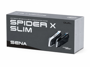 Spider X Slim Sprechanlage Headset Dual Doppelset Mesh und Wave Interkom