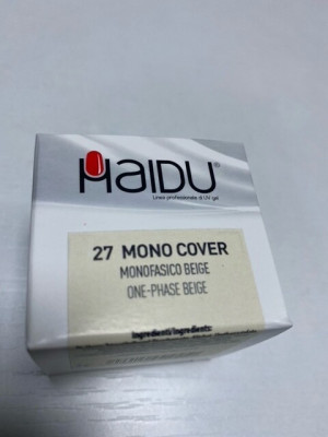 HAIDU Gel Monofasico Beige Mono Cover 27  30 Gr