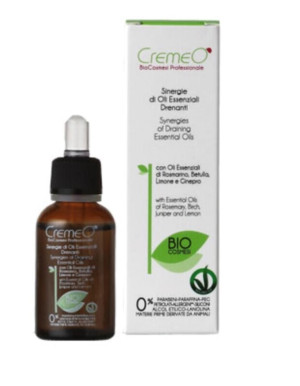 CREMEO' Sinergie Di Oli Essenziali Drenanti  30 Ml