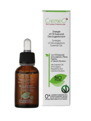 CREMEO' Sinergie Di Oli Essenziali Decongestionanti  30 Ml