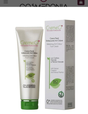 CREMEO' Crema Piedi Rinfrescante Anti Odore  150 Ml