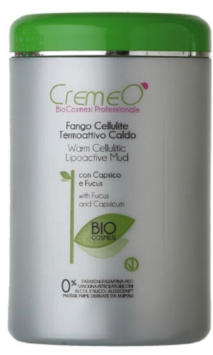 CREMEO' Fango Cellulite Termoattivo Caldo  Kg