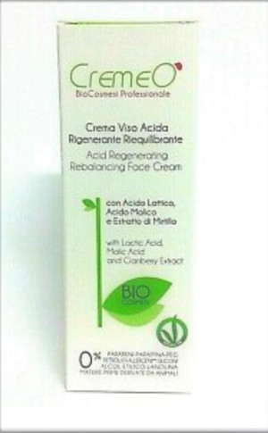 CREMEO' Crema Viso Acida Rigenerante Riequilibrante  75  Ml