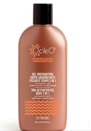 OCLEO' Gel Preparatore Super Abbronzante 3 In 1