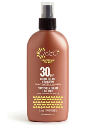 OCLEO' Crema Solare Viso Corpo Spray 30 Spf  250 Ml