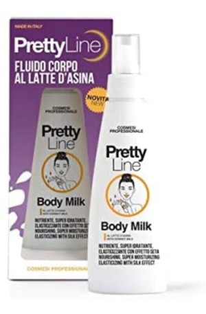 PRETTY LINE Fluido Corpo Al Latte D'Asina  150 Ml
