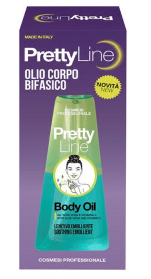PRETTY LINE Olio Corpo Lenitivo Emolliente  150 Ml