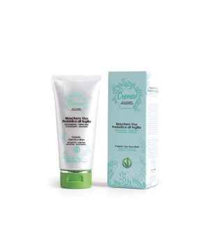 CREMEO' Maschera Viso Prebiotica All'Argilla  75 Ml