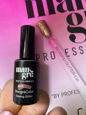 MANGRE' Smalto Semipermanente Blowing Glitter Mc70