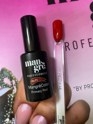 MANGRE' Smalto Semipermanente  8 Ml Primary Red Mc 71