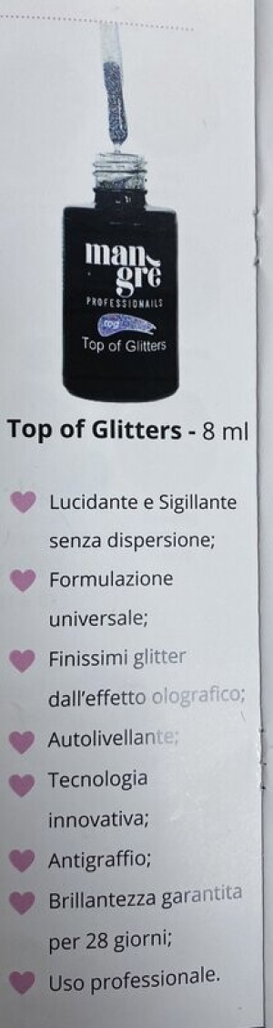 MANGRE' Top Of Glitters  8 Ml