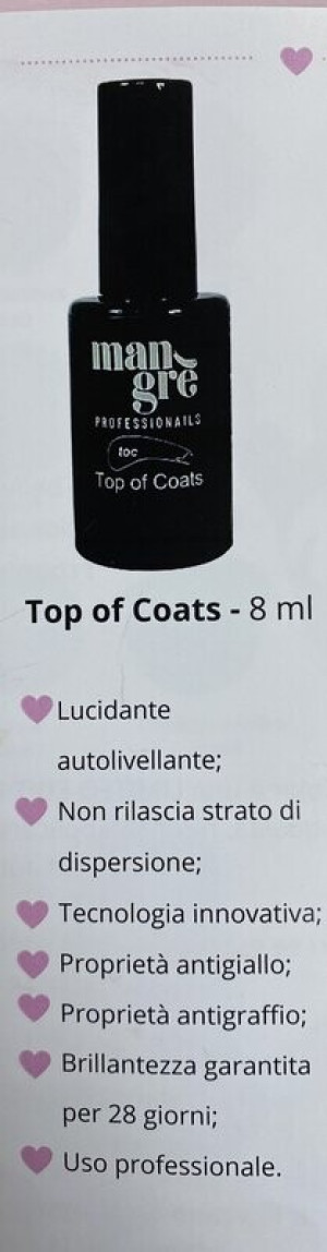 MANGRE' Top Of Coats  8 Ml