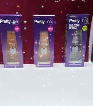 OCLEO' Acqua Di Bellezza 150 Ml Olio Struccante Detergente 150 Ml Olio Corpo Bifasico 150 Ml Pretty Line