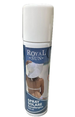 ROYAL-MAKEUP Spray Solare Anallergico No Eritemi Spray Royal 150 Ml Alta Protezione