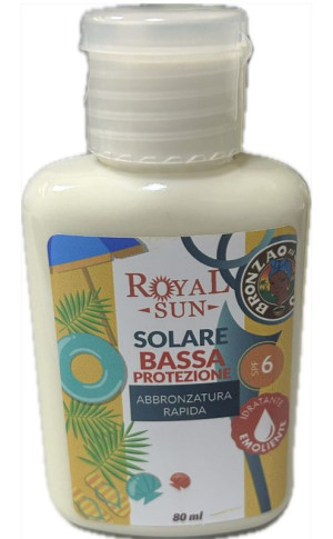 ROYAL-MAKEUP Pocket Solare Royal 80 Ml Bassa Protezione