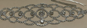 LABOR Fermaglio Per Capelli Con Strass E Punti Luce Ideale Per Raccolti