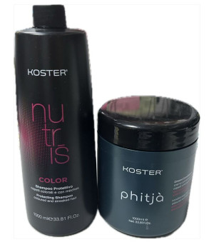 BIOFORT Shampoo Lt Koster Nutris  Color Piu' Maschera Koster Phitja' In Omaggio Dosatore X Shampoo