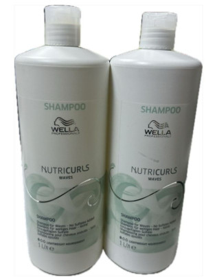 WELLA Nutricurls Waves Shampoo Lt   X2 Pz