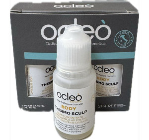 OCLEO' Siero Concentrato Termogenico Ad Effetto Caldo Riducente Cellulite  Fialoidi Da 15ml X3pz 45ml