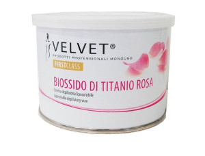 MOVE Set Cera Con 24 Pz Cera Vaso Liposolubile 400 Ml Velvet Titanio In Omaggio Scaldacera  Pink