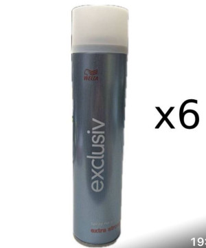 WELLA Lacca  Exclusive No Gas Extra Forte 250 Ml X 6 Pz